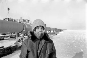 Prudhoe Bay Alaska. April 1977 77-02128-015 Prudhoe Bay Alaska. April 1977 77-02128-015