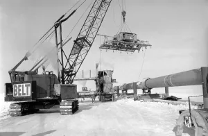 Prudhoe Bay Alaska. April 1977 77-02128-025 Prudhoe Bay Alaska. April 1977 77-02128-025