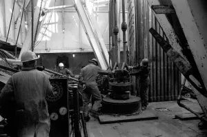 Prudhoe Bay Alaska. April 1977 77-02128-033 Prudhoe Bay Alaska. April 1977 77-02128-033