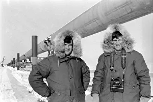 Prudhoe Bay Alaska. April 1977 77-02128-034 Prudhoe Bay Alaska. April 1977 77-02128-034