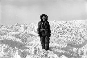 Prudhoe Bay Alaska. April 1977 77-02128-035 Prudhoe Bay Alaska. April 1977 77-02128-035