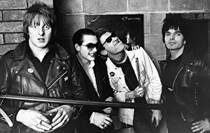 Punk rock band The Damned, from left, Rat Scabies, Dave Vanian Punk rock band The Damned, from left, Rat Scabies, Dave Vanian