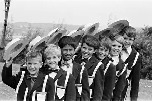 Putting on the style are these Stile Common Junior School pupils who took part in an Putting on the style are these Stile Common Junior School pupils who took part in an