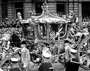 Queen Elizabeth Coronation 2nd June 1953. Accompanied by Queen Elizabeth Coronation 2nd June 1953. Accompanied by