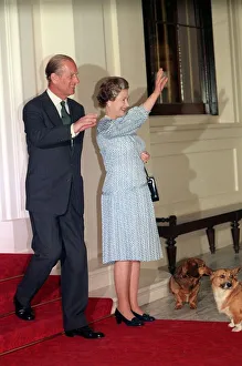 Queen Elizabeth II and her husband Prince Philip, Duke of Edinburgh Queen Elizabeth II and her husband Prince Philip, Duke of Edinburgh