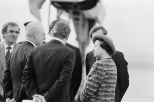 Queen Elizabeth II opens London City Airport, to the East of London Queen Elizabeth II opens London City Airport, to the East of London