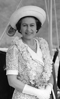 Queen Elizabeth II and Prince Philip, Duke of Edinburgh visit to Samoa 10th to 11th Queen Elizabeth II and Prince Philip, Duke of Edinburgh visit to Samoa 10th to 11th