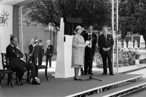 Queen Elizabeth II and Prince Philip, Duke of Edinburgh visit Port Sunlight as part of Queen Elizabeth II and Prince Philip, Duke of Edinburgh visit Port Sunlight as part of
