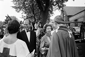 Queen Elizabeth II and Prince Philip, Duke of Edinburgh attend Windsor Medieval Fair Queen Elizabeth II and Prince Philip, Duke of Edinburgh attend Windsor Medieval Fair