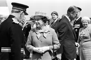 Queen Elizabeth II and Prince Philip, Duke of Edinburgh attend the opening of a new Queen Elizabeth II and Prince Philip, Duke of Edinburgh attend the opening of a new