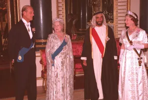 Queen Elizabeth II with Prince Philip and the Queen Mother July 1989 Queen Elizabeth II with Prince Philip and the Queen Mother July 1989