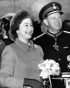 Queen Elizabeth II and Prince Philip during a visit to Gateshead Metro Station with Sir Queen Elizabeth II and Prince Philip during a visit to Gateshead Metro Station with Sir