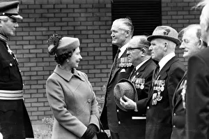 Queen Elizabeth II and Prince Philip visit Imphal Barracks in York - Captain Richard Queen Elizabeth II and Prince Philip visit Imphal Barracks in York - Captain Richard