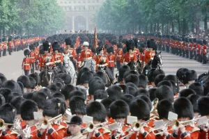 Queen Elizabeth II - The Trooping of the Colour Ceremony Queen Elizabeth II - The Trooping of the Colour Ceremony