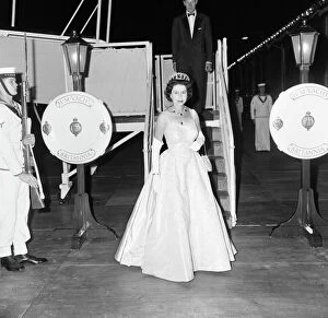 Images Dated 7th March 2016: Queen Elizabeth II during her visit to Australia, 18th February to 27th March 1963