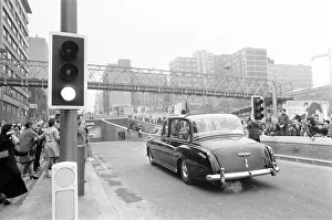 Queen Elizabeth II Visits Birmingham, to open the Great Charles Street Queensway tunnel Queen Elizabeth II Visits Birmingham, to open the Great Charles Street Queensway tunnel
