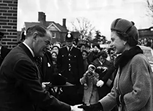 Queen Elizabeth II visits Wrekin College, 17th March 1967 Queen Elizabeth II visits Wrekin College, 17th March 1967