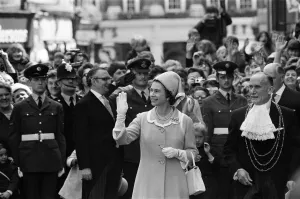 Queen Elizabeth II visits York. 28th June 1971 Queen Elizabeth II visits York. 28th June 1971