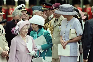 Queen Elizabeth The Queen Mother, Princess Margaret, Prince Andrew Queen Elizabeth The Queen Mother, Princess Margaret, Prince Andrew