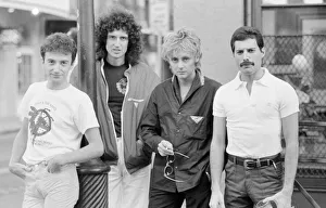 Queen Left to Right John Deacon, Brian May, Roger Taylor Queen Left to Right John Deacon, Brian May, Roger Taylor