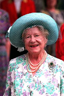 Queen Mother on her birthday outside Clarence House August 1994 Queen Mother on her birthday outside Clarence House August 1994