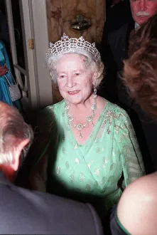 Queen Mother Birthdays - August 1990 On her 90th Birthday Gala at Palladium Queen Mother Birthdays - August 1990 On her 90th Birthday Gala at Palladium