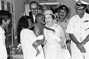 The Queen - State visit to Bangledesh - 14th to 17th November 1983 The Queen - State visit to Bangledesh - 14th to 17th November 1983