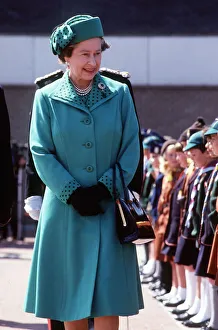 The Queen visits Clydebank during its centenary celebrations. August 1986 The Queen visits Clydebank during its centenary celebrations. August 1986
