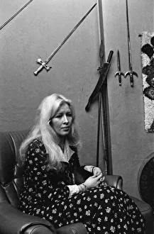 Queen of the Witches, Maxine Sanders. 4th May 1974 Queen of the Witches, Maxine Sanders. 4th May 1974