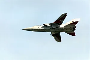 A RAF Panavia Tornado F3 fighter aircraft at the Sunderland International Airshow A RAF Panavia Tornado F3 fighter aircraft at the Sunderland International Airshow