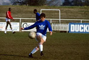 Ralph Milne training for Charlton Athletic March 1987 Ralph Milne training for Charlton Athletic March 1987