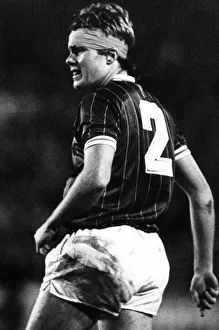 Rangers FC defender Dave MacKinnon, who injured his head against Hearts Rangers FC defender Dave MacKinnon, who injured his head against Hearts