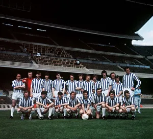 The Rangers team line-up during training before the European Cup Winners Cup final in The Rangers team line-up during training before the European Cup Winners Cup final in