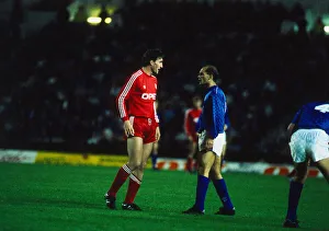 Rangers versus Bayern Munich European Cup September 1989 Ray Wilkins Rangers versus Bayern Munich European Cup September 1989 Ray Wilkins