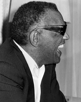 Ray Charles blues singer pop circa February 1981 Ray Charles blues singer pop circa February 1981
