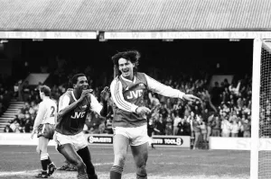 Reading 1-3 Arsenal, FA Cup third round match at Elm Park, Saturday 10th January 1987 Reading 1-3 Arsenal, FA Cup third round match at Elm Park, Saturday 10th January 1987