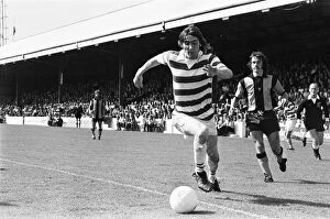 Images Dated 1st August 1974: Readings Robin Friday gets away from the opposition defence for a run goal