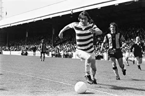 Reading's Robin Friday gets away from the opposition defence for a run goal Reading's Robin Friday gets away from the opposition defence for a run goal