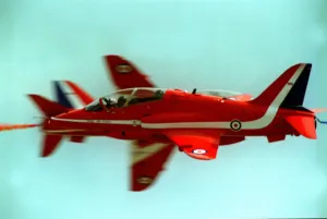 The Red Arrows August 1993 at Wroughton airshow The Red Arrows August 1993 at Wroughton airshow