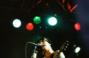 Red Hot Chili Peppers headline Reading Festival. Anthony Kiedis. 29th August 1994 Red Hot Chili Peppers headline Reading Festival. Anthony Kiedis. 29th August 1994