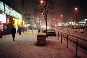 Red light district in Hamburg, West Germany, also known as The Reeperbahn Red light district in Hamburg, West Germany, also known as The Reeperbahn