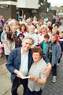 Reg and Jan Anderson get a rousing send off from customers after retiring from their shop Reg and Jan Anderson get a rousing send off from customers after retiring from their shop