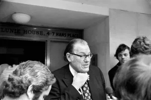 Reginald Maudling MP. February 1975 75-00970-001 Reginald Maudling MP. February 1975 75-00970-001