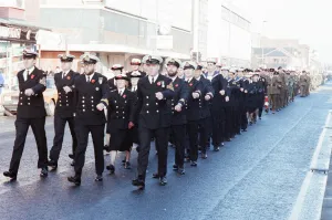 Remembrance Day Parade, Middlesbrough, Sunday 11th November 1990 Remembrance Day Parade, Middlesbrough, Sunday 11th November 1990