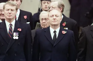 Remembrance Day parade at Whitehall, London. Paddy Ashdown Remembrance Day parade at Whitehall, London. Paddy Ashdown