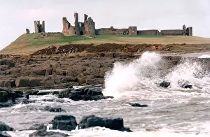 The remote and impressive ruins of Northumberland's Dunstanburgh Castle in July 1996 The remote and impressive ruins of Northumberland's Dunstanburgh Castle in July 1996