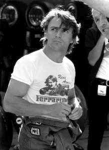 Rene Arnoux ferrari racing driver September 1983 Rene Arnoux ferrari racing driver September 1983
