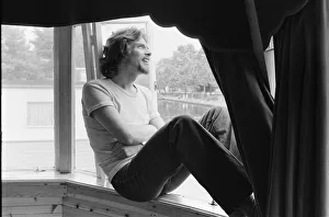 Richard Branson, 28 year old mastermind behind Virgin Music company. Relaxing on his boat Richard Branson, 28 year old mastermind behind Virgin Music company. Relaxing on his boat