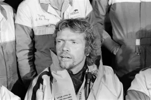 Richard Branson pictured after being rescued from The Virgin Atlantic Challenger Richard Branson pictured after being rescued from The Virgin Atlantic Challenger
