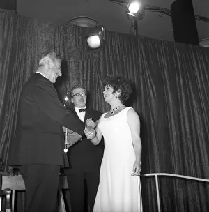 Richard Burton and Elizabeth Taylor seen here at film awards where Mrs Richard Burton and Elizabeth Taylor seen here at film awards where Mrs